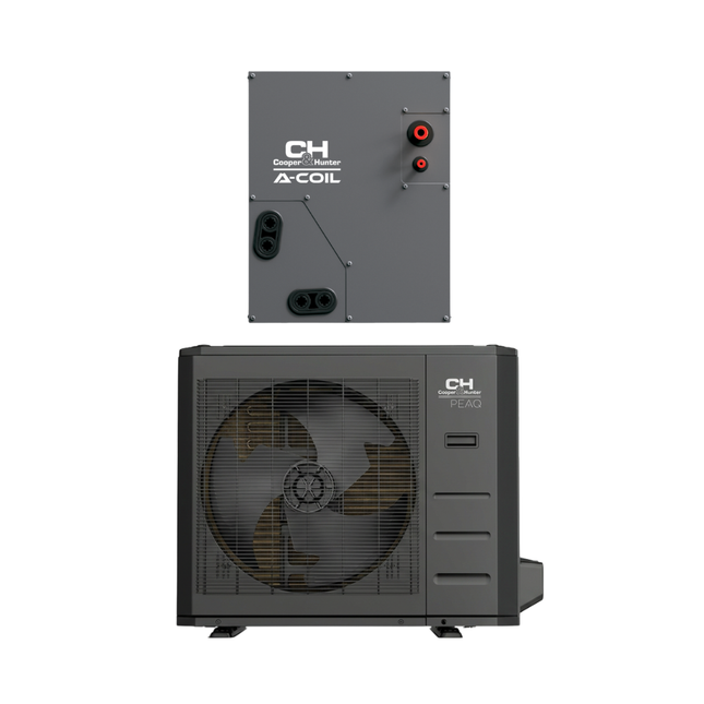 Cooper & Hunter PEAQ - 5-Ton - 15.2 SEER2 - Variable-Speed - Condenser and Coil Bundle with Install