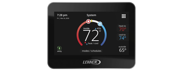 Lennox M30 Touchscreen Smart Programmable Thermostat