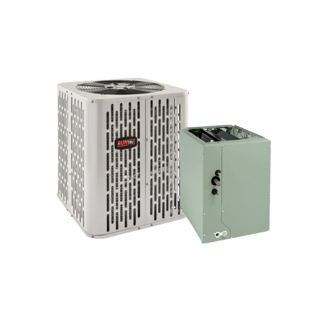 RunTru - 1.5 -Ton - 14.3 SEER2 - Single-Stage - Condenser and '003' Coil Bundle with Install | McKinney TX Regional Availability