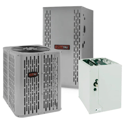 RunTru - 14.3 SEER2 - 2.5 Ton - Single-Stage Gas System with Variable Speed 90% Furnace with Install | McKinney TX Local Availability