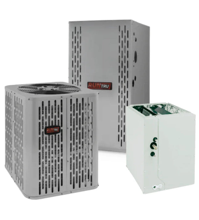 RunTru - 14.3 SEER2 - 1.5 Ton - Single-Stage Gas System with 80% Furnace with Install | McKinney TX Inventory