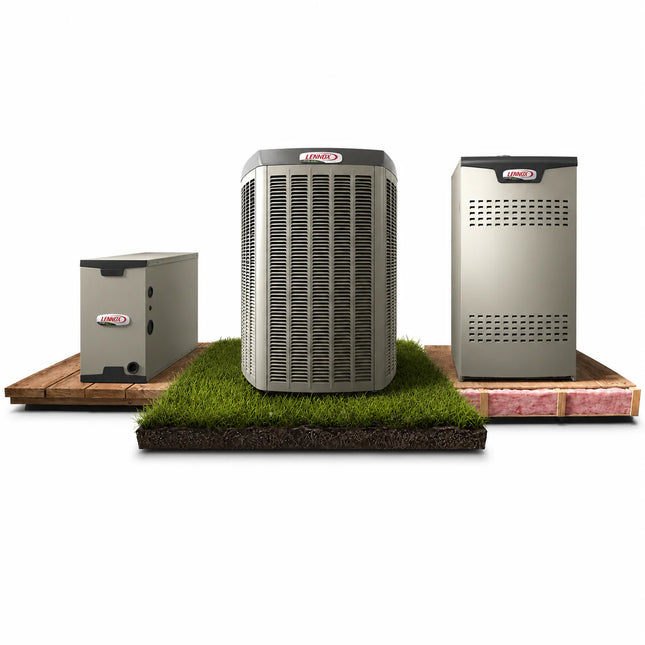 Lennox Elite EL18KCV - 4.0 Ton AC w/ SL280V 2-Stage 80% AFUE Furnace (Vertical) + CK40CT-60C Coil - 18.0 SEER2 with Install