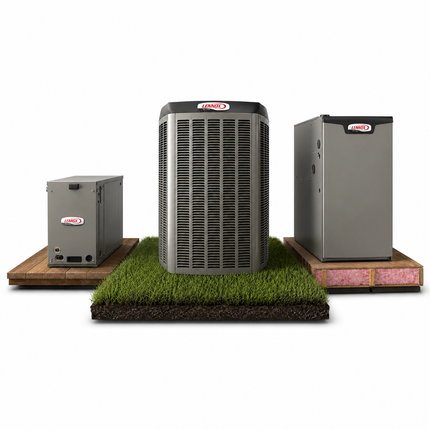 Lennox Elite EL22KCV - 4 Ton - 20.5 SEER2 AC with SLP99 - Modulating/Variable - 99% AFUE Furnace - Up-flow Coil - Gas System - with install