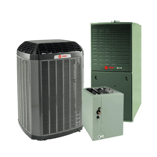 Trane - 16.5 SEER2 - 5-Ton - Multi-Speed Gas System with 2-Stage 80% Furnace (100k) With Install
